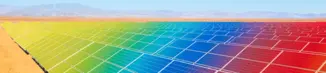 rainbow solar panels