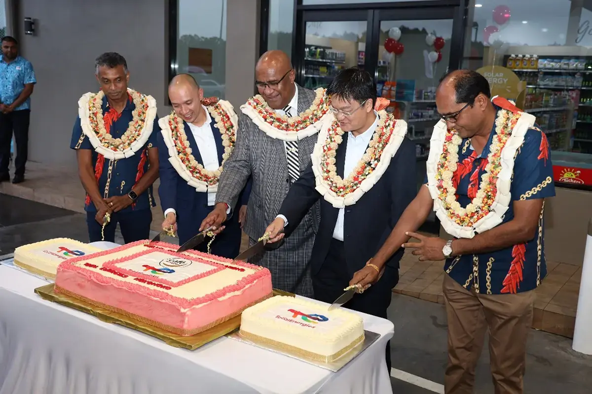 inauguration of TotalEnergies Nokonoko service station in Fiji