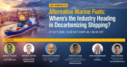 CMT Webinar on Alternative Marine Fuels