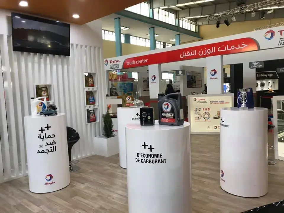 participation de Total Lubrifiants Algérie au Salon EQUIP AUTO 2019