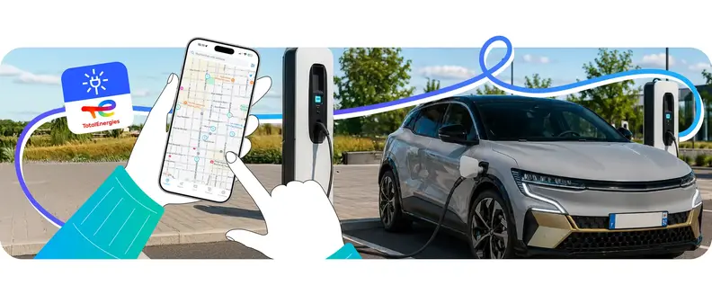 Application Charge+ de TotalEnergies
