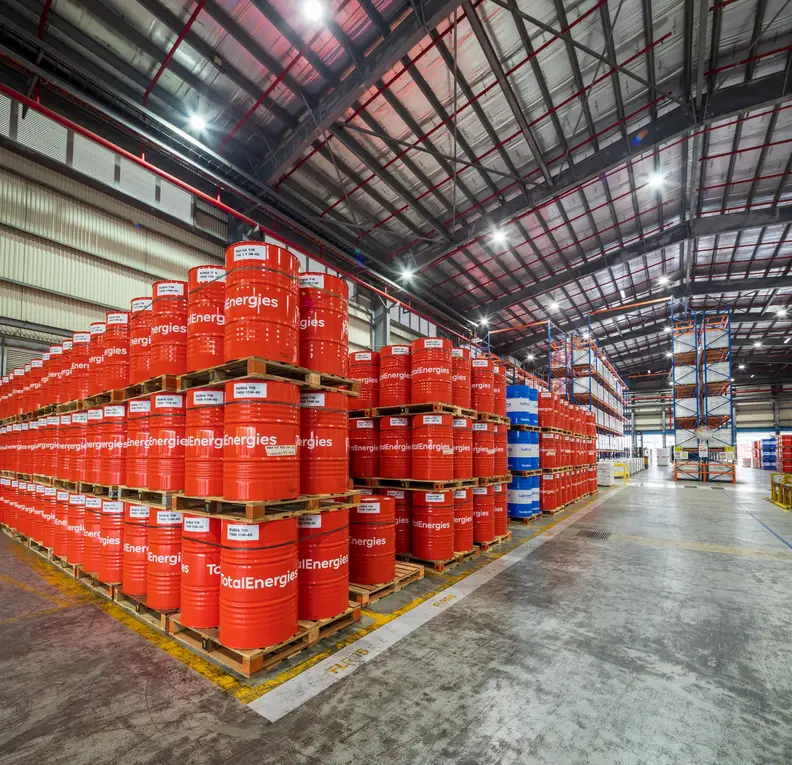 Tuas lubricant plant in Singapore