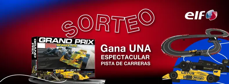 Sorteo de pista de carreras 