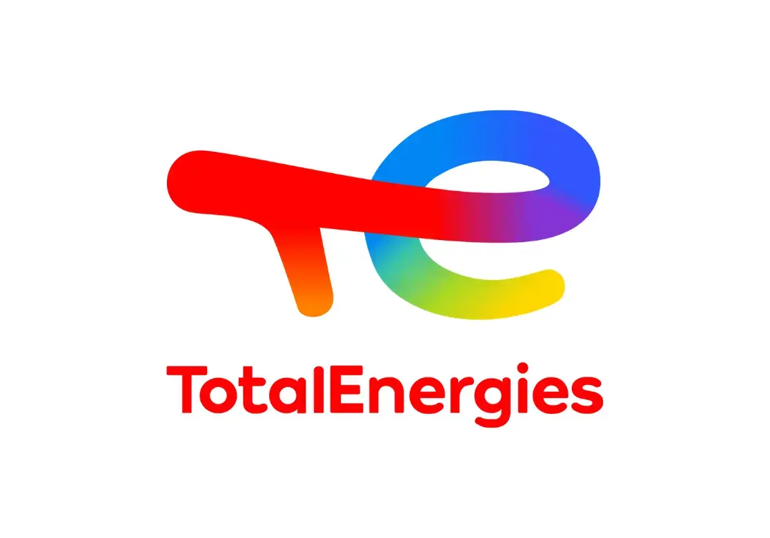 Logo TotalEnergies fondo blanco