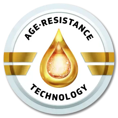 Age-Resistance Technology badge