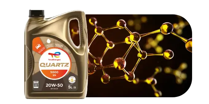 ACEITE PARA MOTOR QUARTZ 5000 SAE 15W-40 Y 20W-50