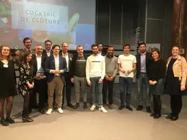 Photo de groupe Concours Total EDHEC Entreprendre