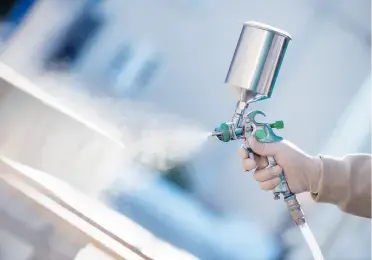 Malování stříkací pistolí