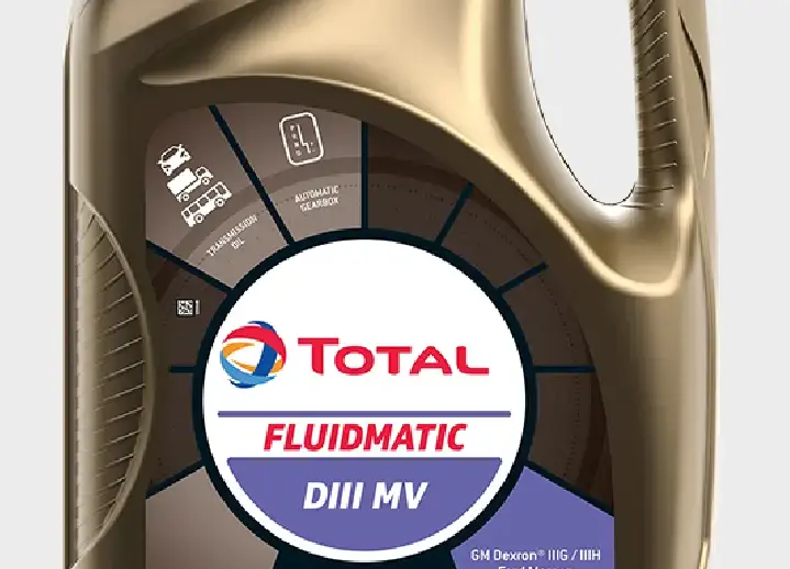 4L bottle of Total Fluidmatic DIII MV gear oil