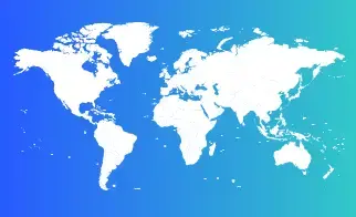 Carte du monde - Travailler dans un grand projet industriel