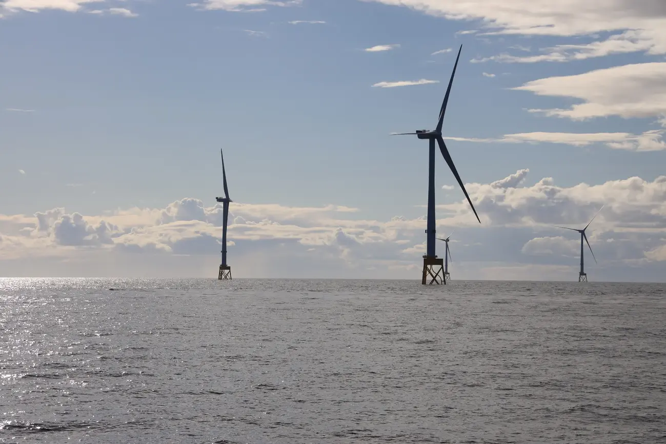 Parc éolien offshore Seagreen en construction, Écosse
