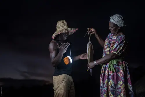 Using the Sunshine 150 in a fishing area, Cameroon