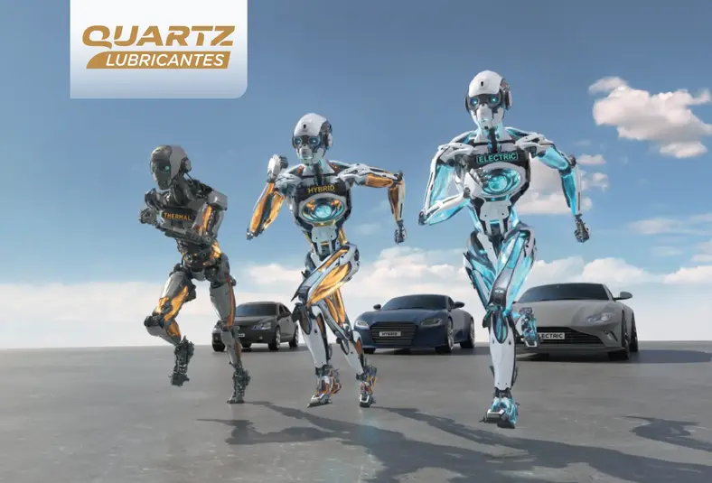 Cambio de Aceite de motor con Quartz lubricantes