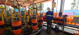 cutting gas launch