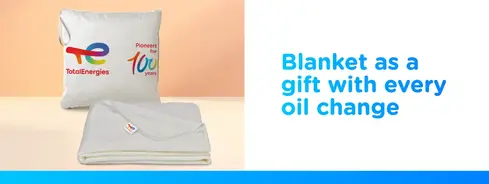 TotalEnergies is giving away a car blanket