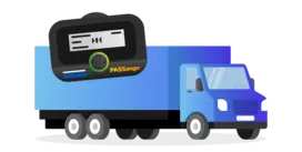 Un camion et un appareil passango