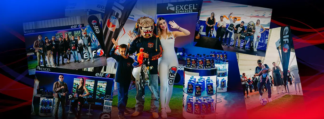 ELF lubricantes y Excel repuestos acompañan el día del padre motorizado 2026 en guatemala
