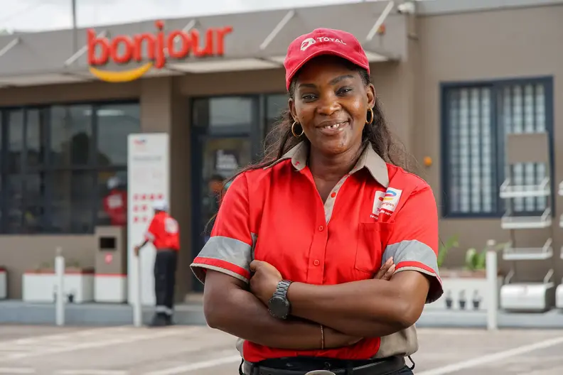 Marché Gas Station, Kinshasa, DRC