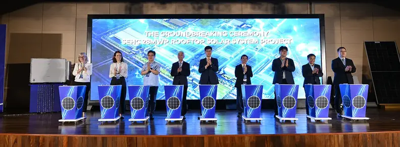 TotalEnergies ENEOS installs a 28 MWp rooftop solar power project on Samsung Electronics HCMC CE Complex