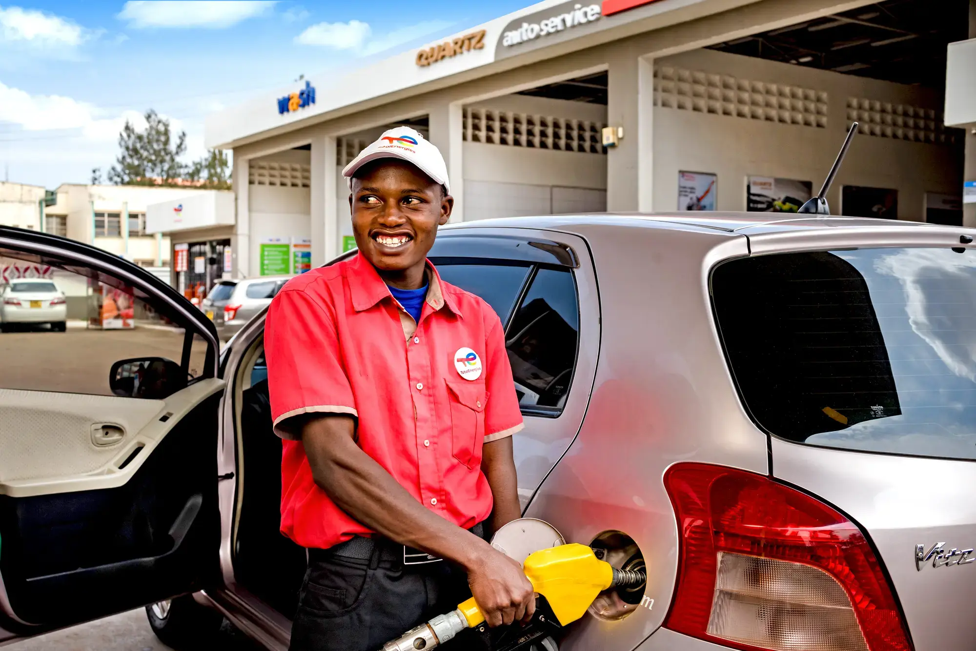 Station-service de Limuru Road au Kenya