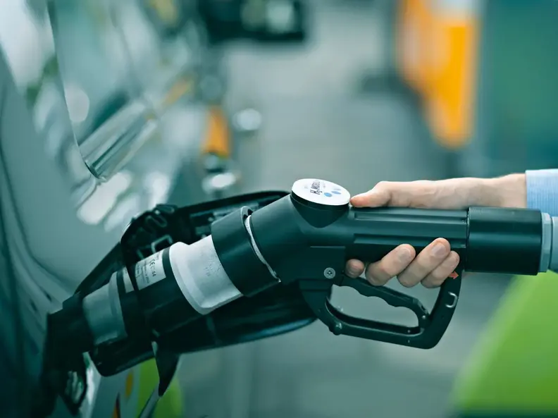 Wasserstoff Zapfsäule Tankstelle