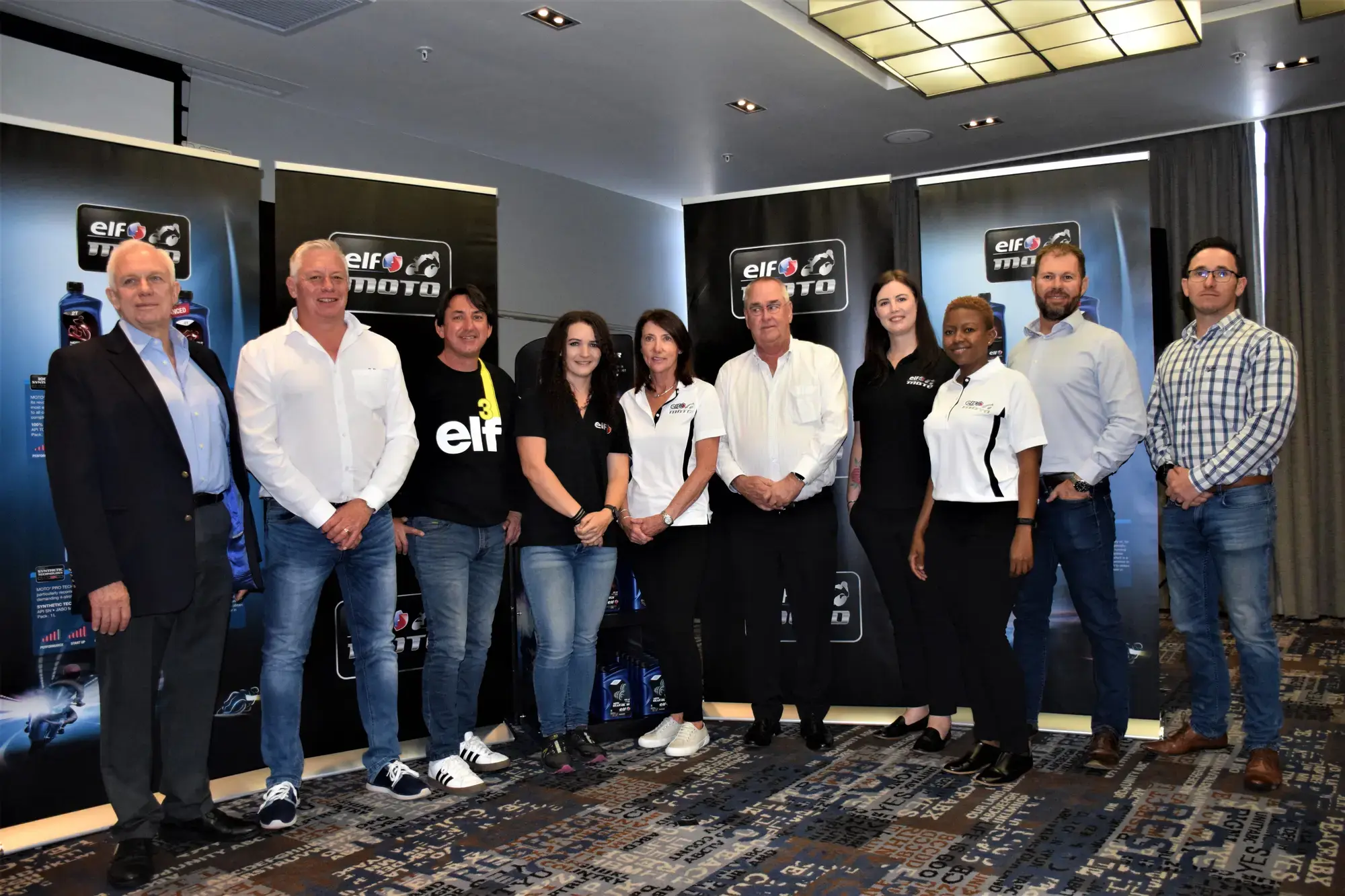 Lancement d'ELF MOTO en Afrique du Sud
