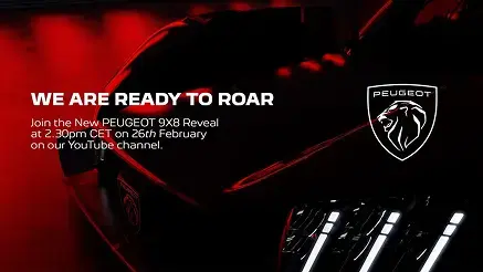 team peugeot totalenergies 2026 - new car_tile