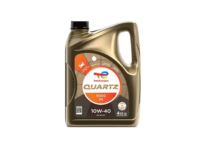 Car engine oil: Quartz 5000 SN 10W-40 4L