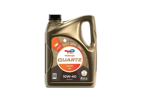 Car engine oil: Quartz 5000 SN 10W-40 4L