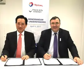 TOTAL AND PAVILION ENERGY INK MOU ON LNG BUNKERING COOPERATION