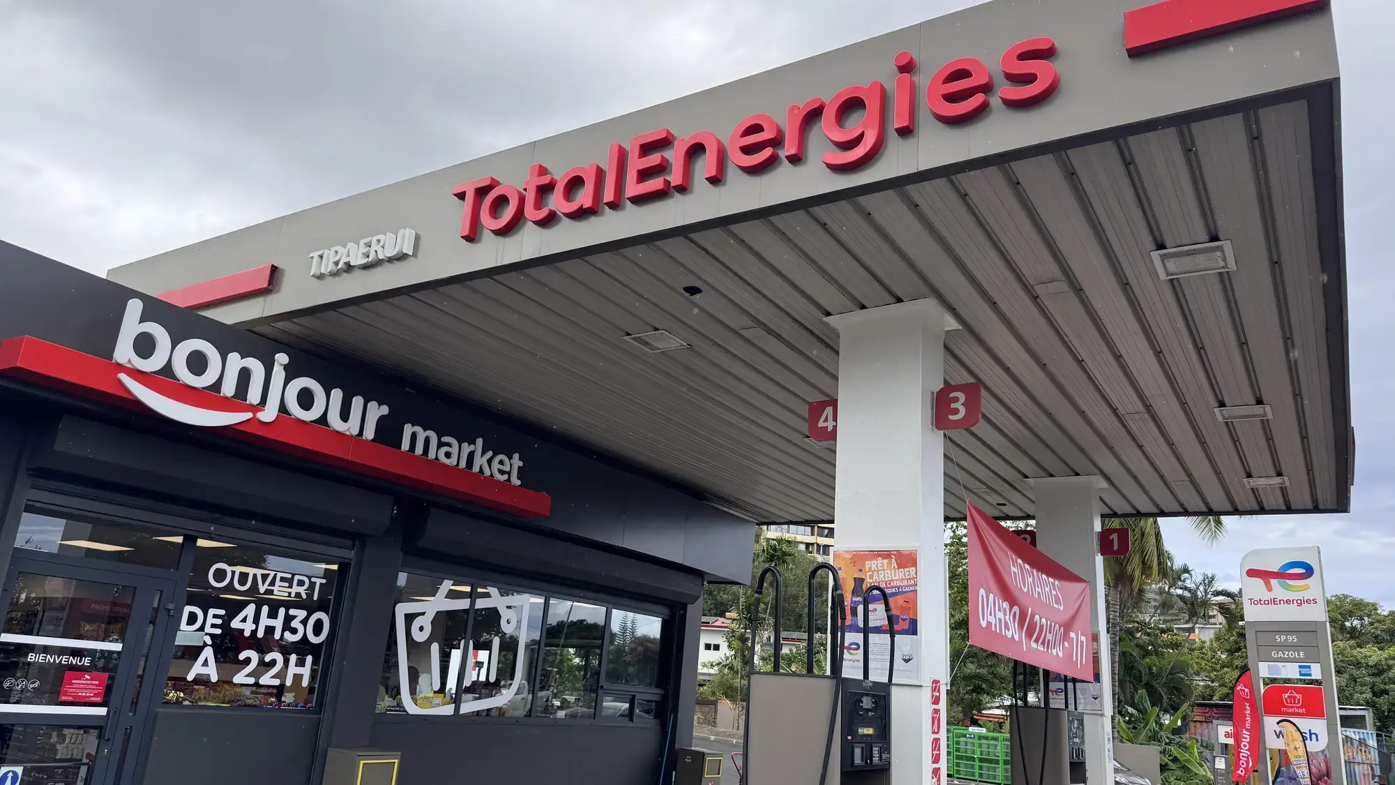 Station TotalEnergies Tipaerui - Polynésie française