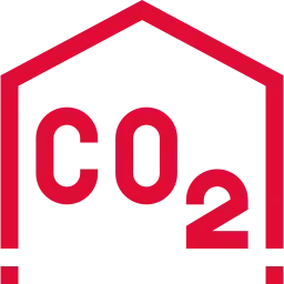 Icon Klimabilanz CO2