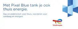 Met pixel blue tank je ook thuis energie