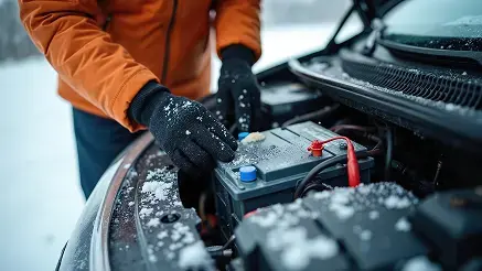 Batterie en hiver