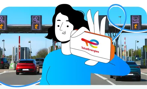 Péage et parking avec les solutions TotalEnergies