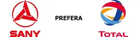 Sany prefera Total