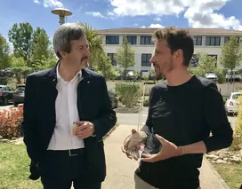 JM.Diaz et P.Lorne - Remise de prix Gojob