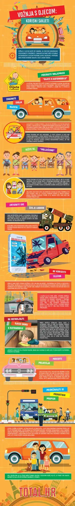 Vožnja s djecom: korisni savjeti