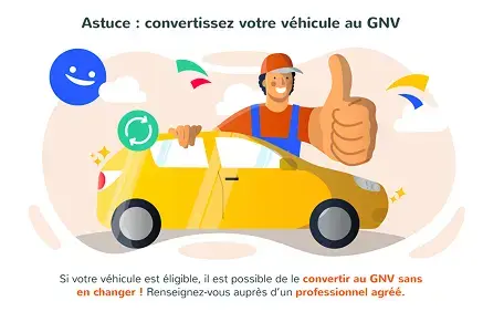 Astuce: Convertissez votre véhicule au GNV
