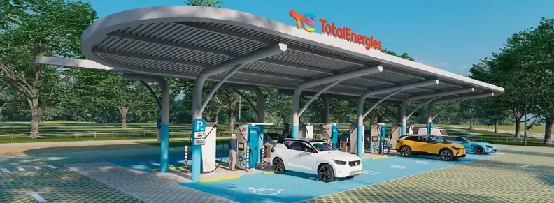 Ladestation BER TotalEnergies