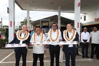 inauguration of TotalEnergies Ba service station in Fiji