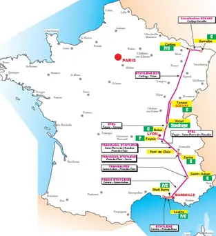 Carte du réseau de pipelines (descriptions détaillées ci-après)