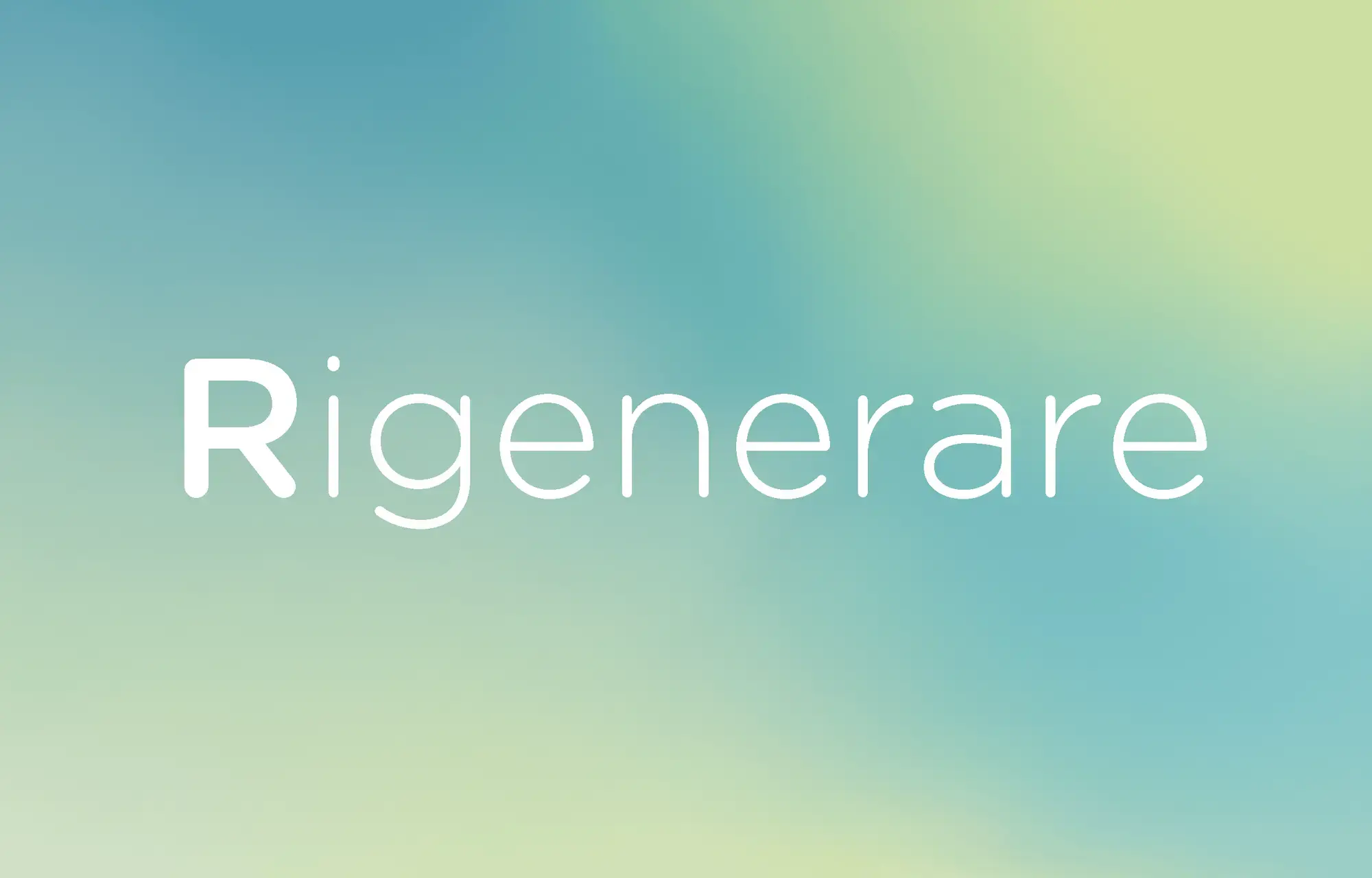rigenerare