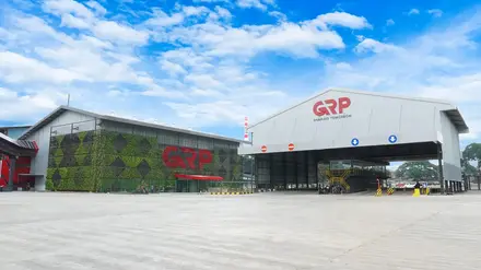 Site of GRP's facility in Indonesia where the solar rooftop will be installed by TotalEnergies ENEOS