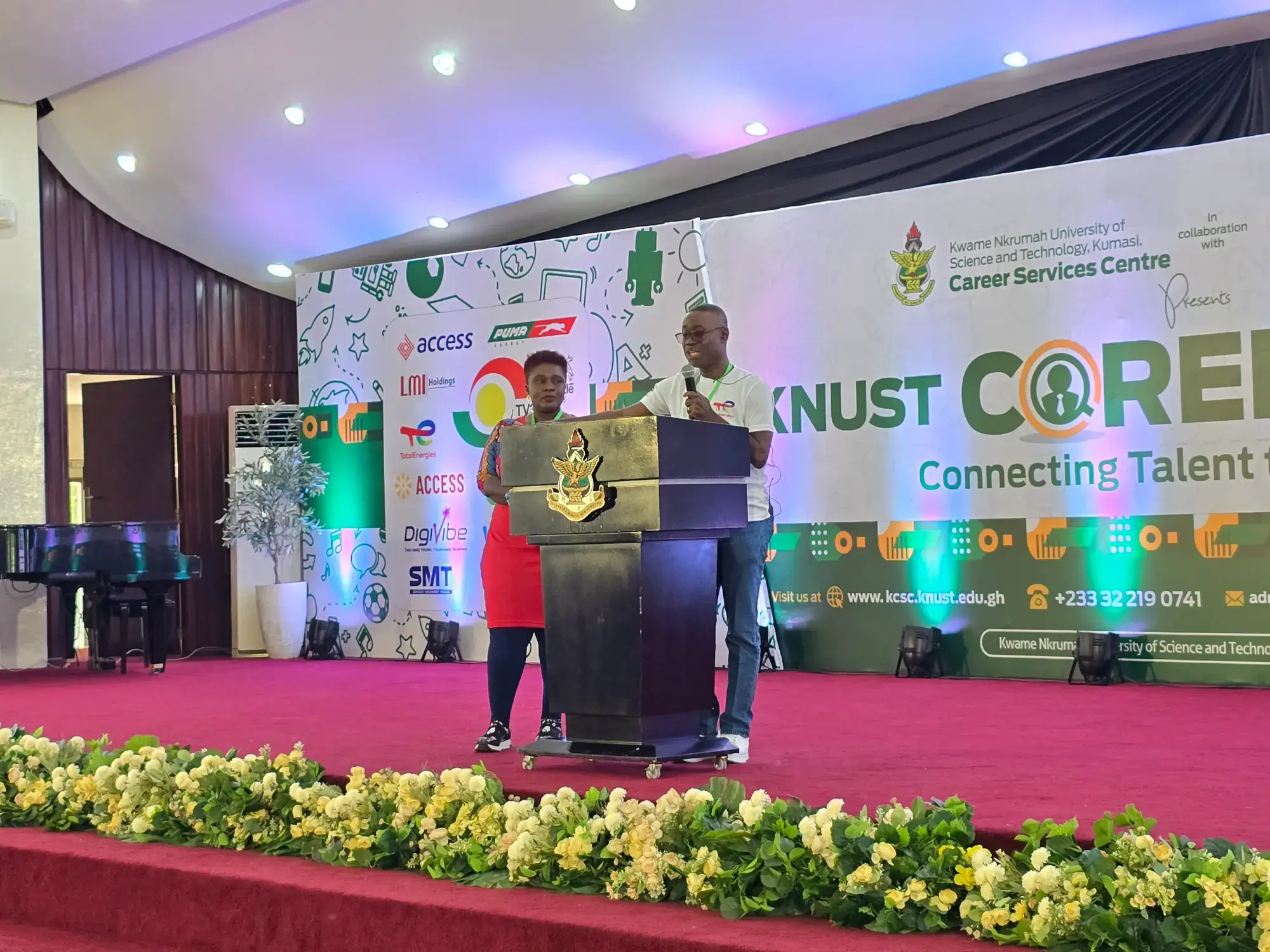 TotalEnergies Marketing Ghana PLC Engages Future Talent at KNUST Career Fair