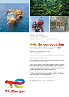 Avis de convocation 2024