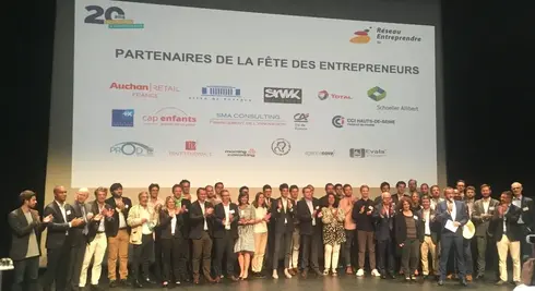 Lauréats 20 ans de Réseau Entreprendre 92&nbsp;