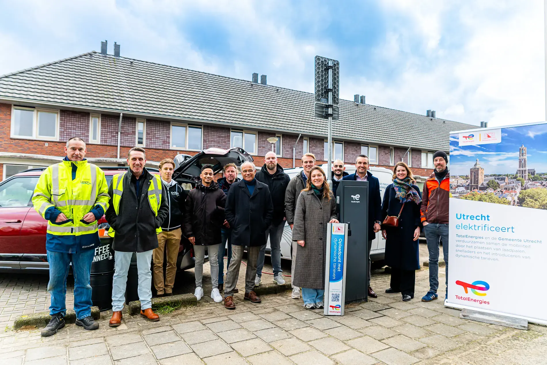 TotalEnergies laadpaal opening locatie Vleuten