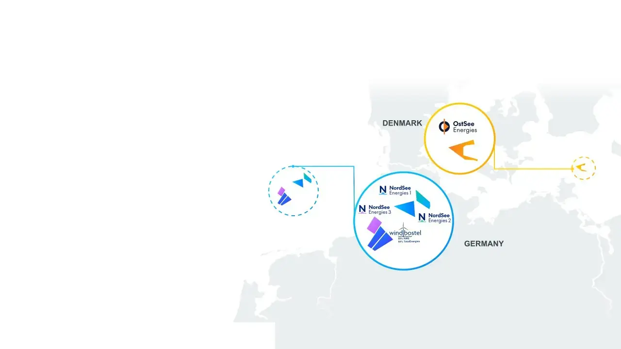 TotalEnergies Offshore Wind Map 2025
