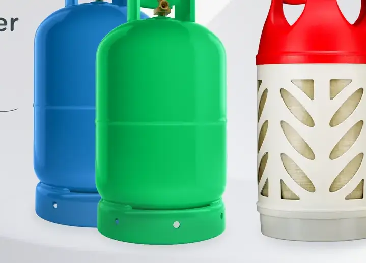 Natgaz and Sidaco gas cylinders